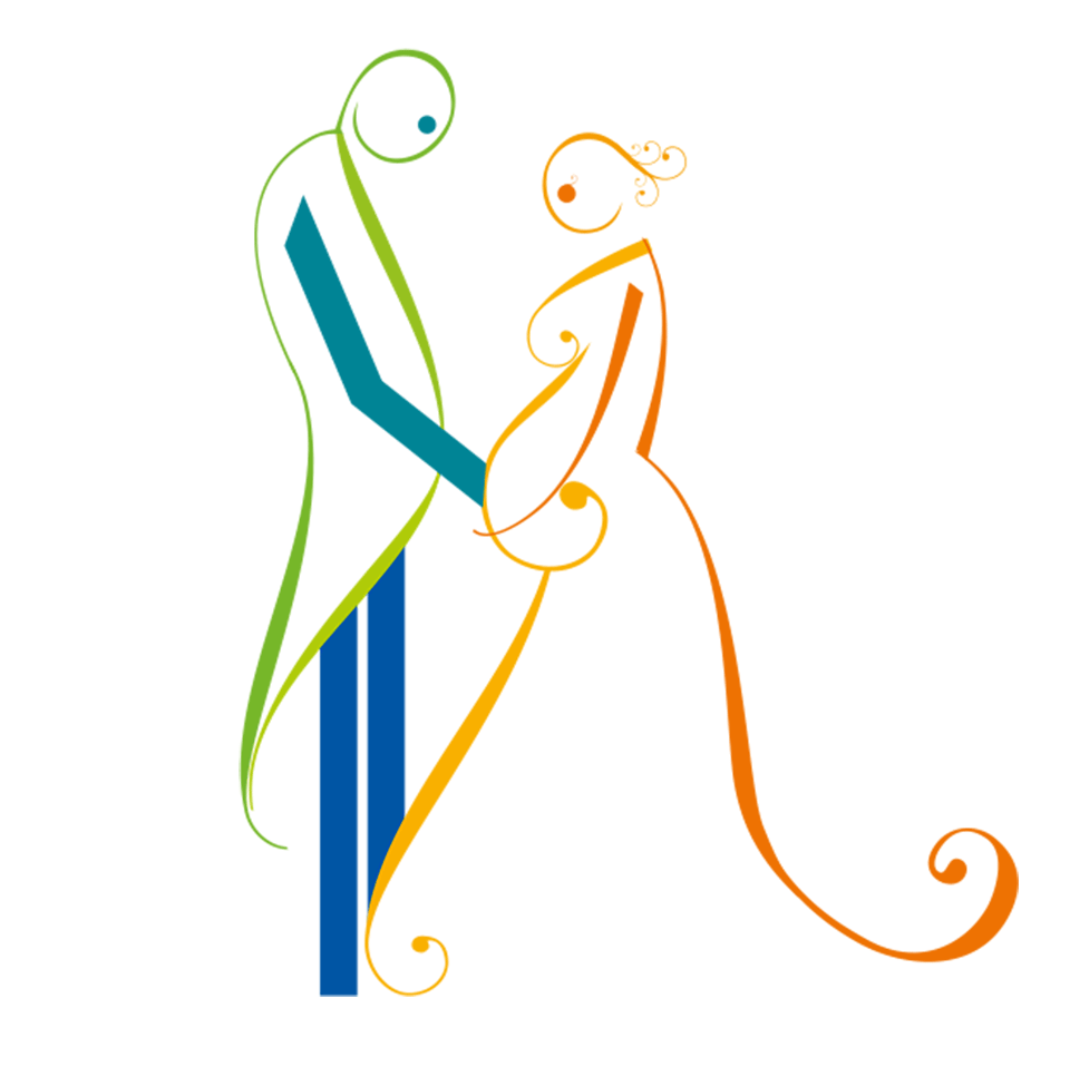 Détail du couple attendant un enfant