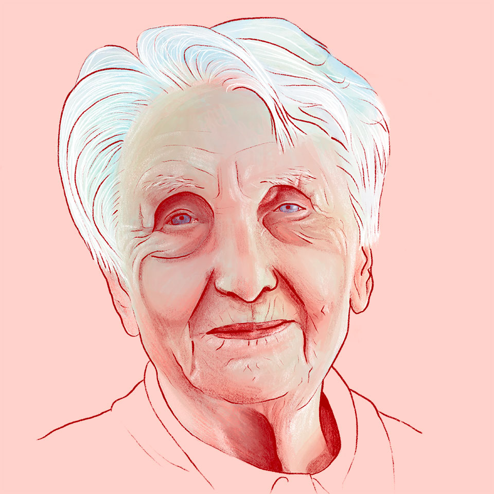 Portrait d'Yvonne Knibiehler